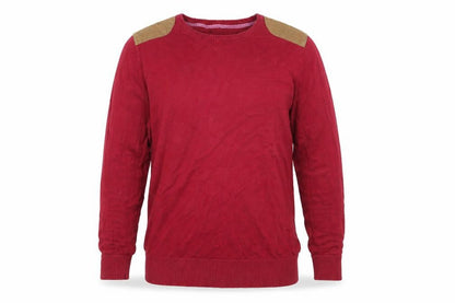 Mens UK Size XL Brave Soul Red Pullover Jumper