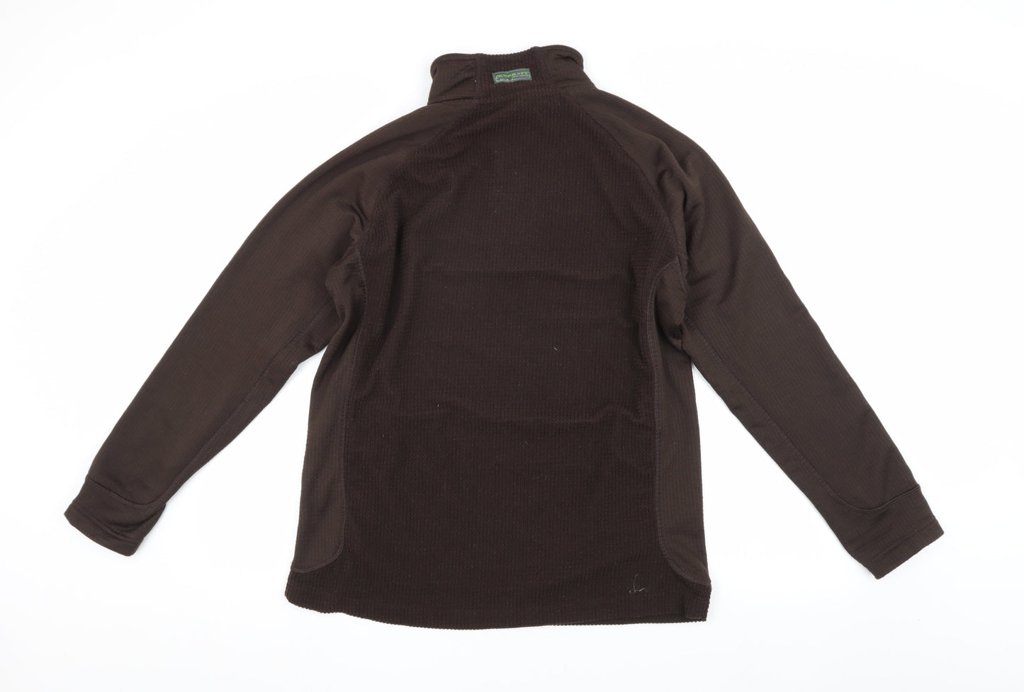 Work It Men's Brown Pullover Sweatshirt, M, 1/4 Zip