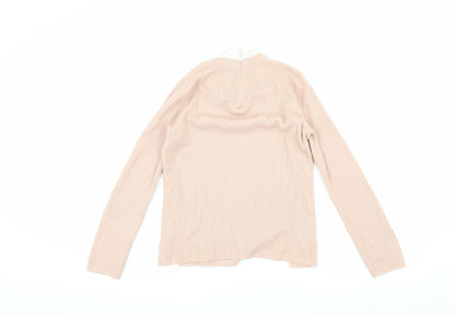 Womens UK Size 6 Topshop Beige Pullover Jumper