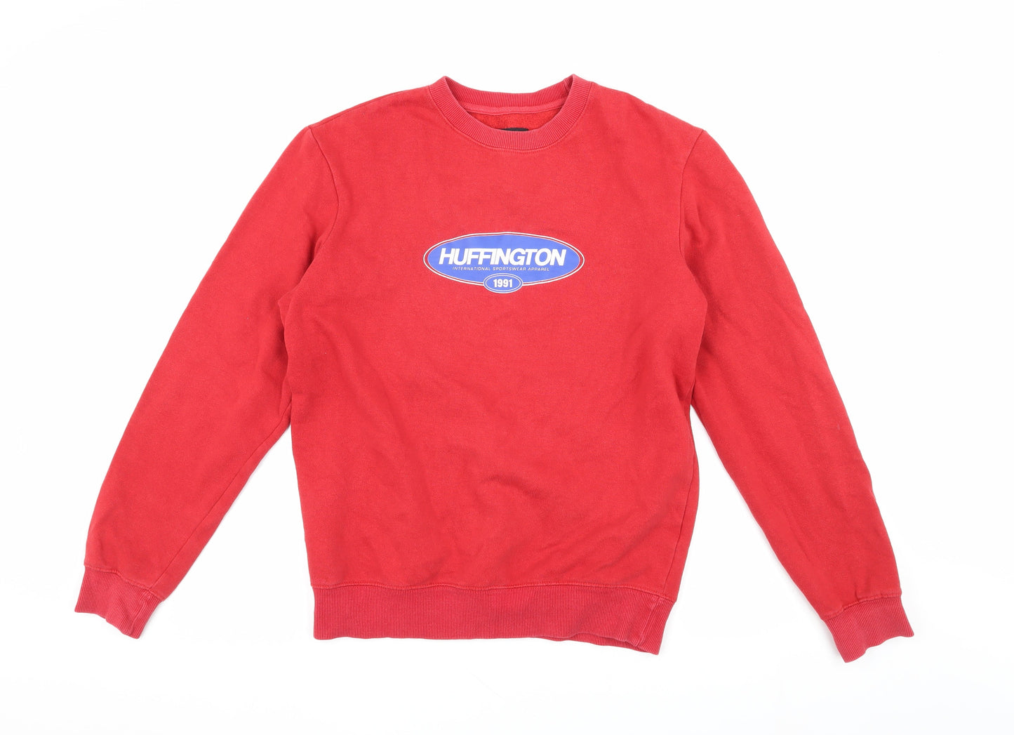Cotton On Garments Red Men's Crew Neck Sweatshirt S