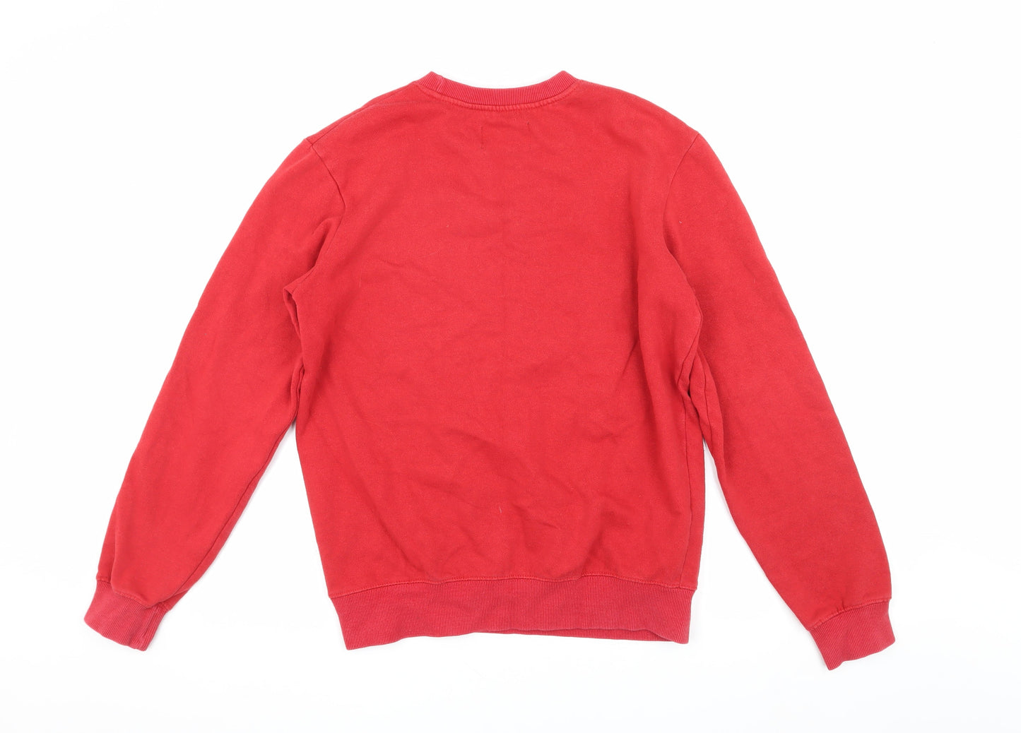 Cotton On Garments Red Men's Crew Neck Sweatshirt S