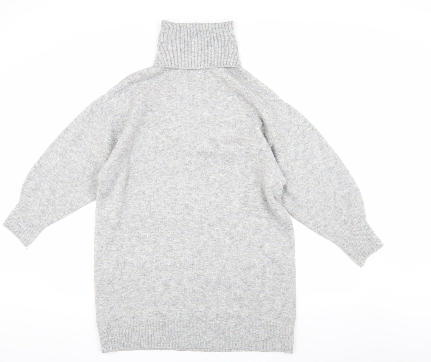 Womens UK Size XS MNG Grey Pullover Jumper