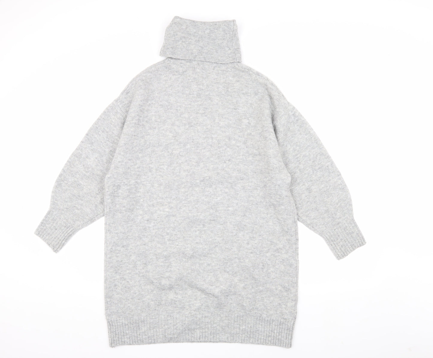 Womens UK Size XS MNG Grey Pullover Jumper