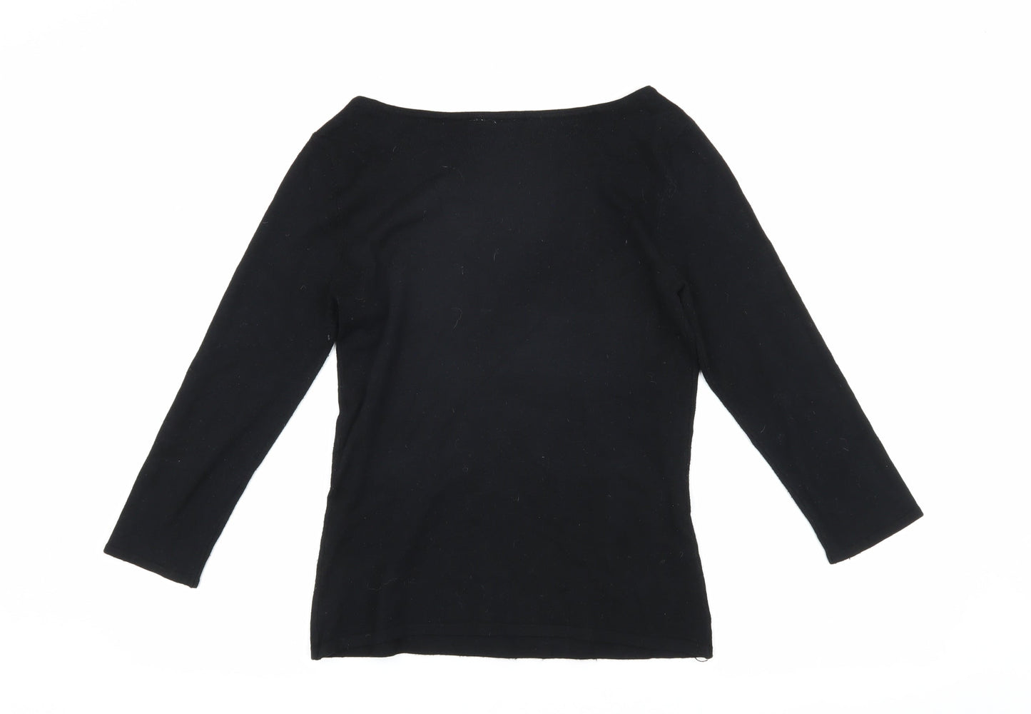 Womens UK Size 10 Wallis Black Pullover Jumper