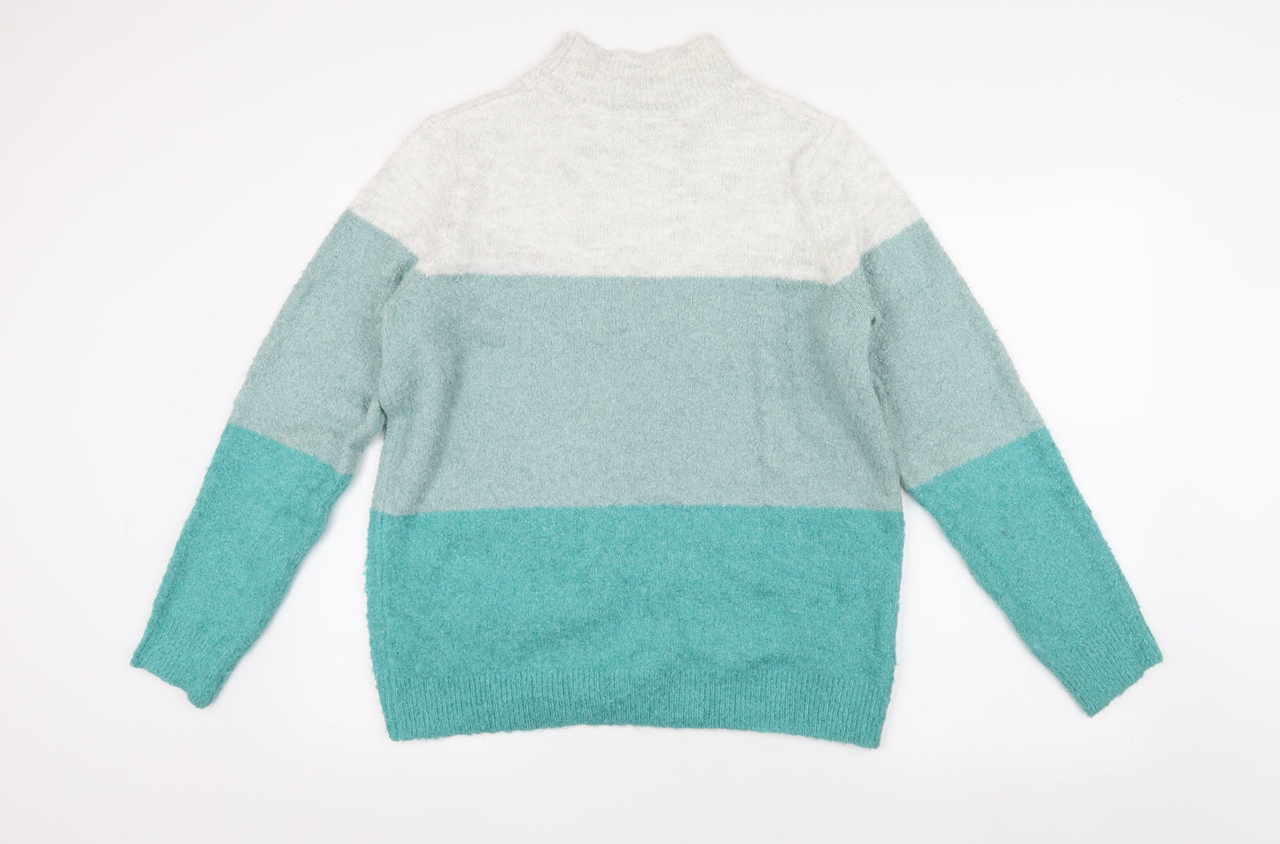Womens UK Size 14 Spirit Blue Pullover Jumper