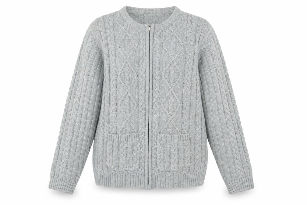 Womens UK Size 14 Honor Millburn Grey Basic Jacket