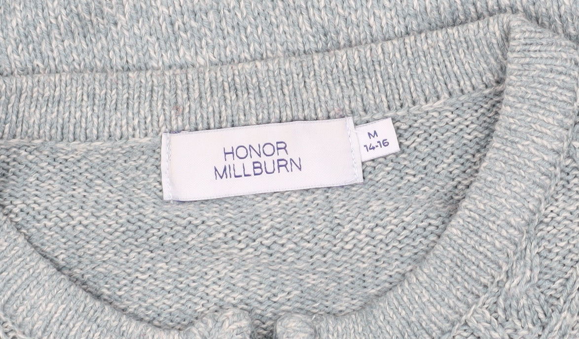 Womens UK Size 14 Honor Millburn Grey Basic Jacket