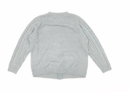 Womens UK Size 14 Honor Millburn Grey Basic Jacket