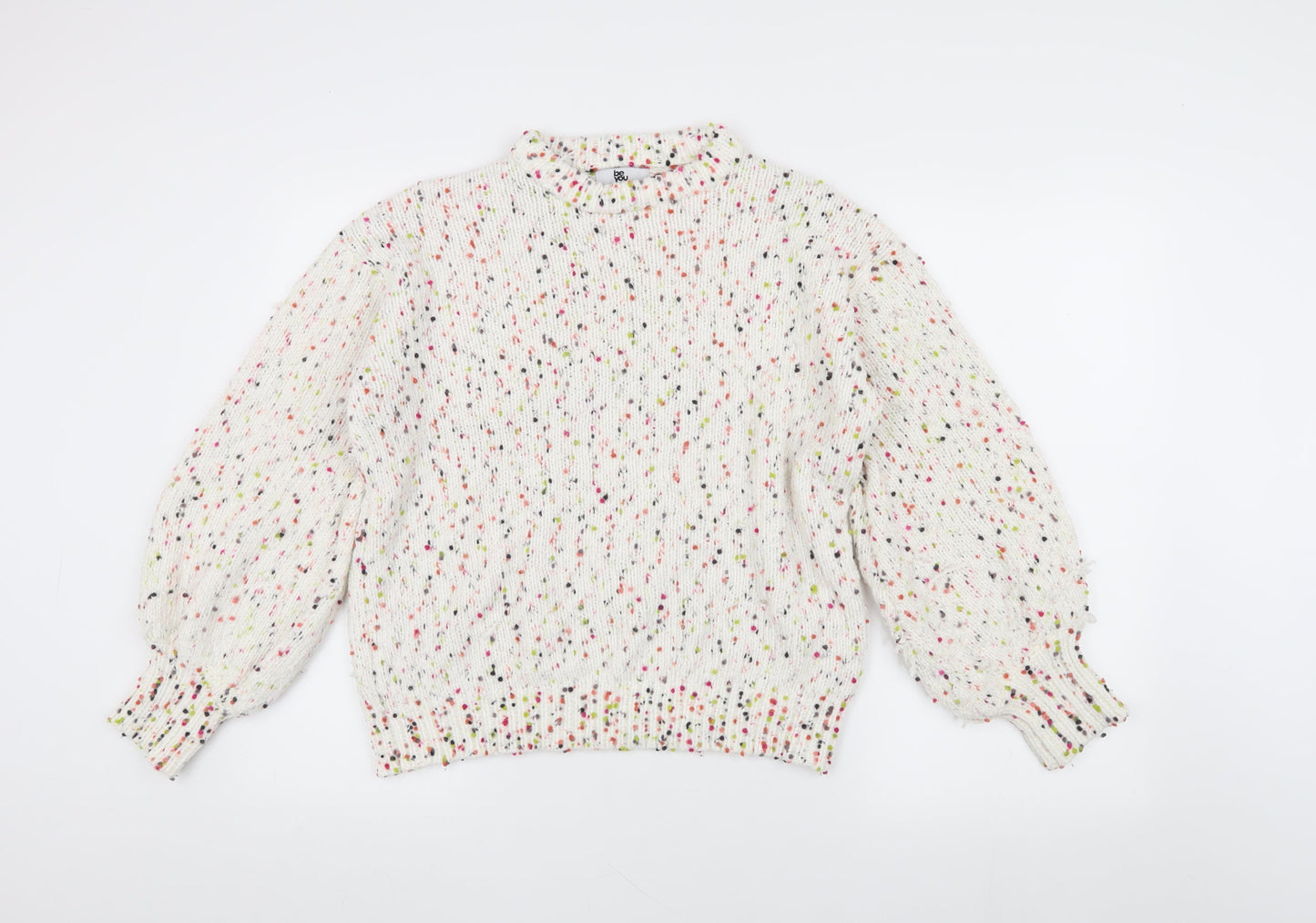 Be You Women's Multicoloured Pullover Jumper, Size 12