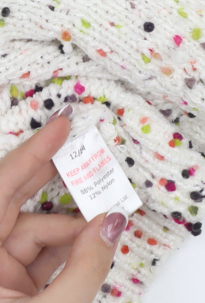 Be You Women's Multicoloured Pullover Jumper, Size 12