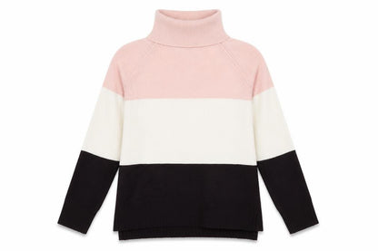 Womens UK Size 14 M&Co Multicoloured Pullover Jumper
