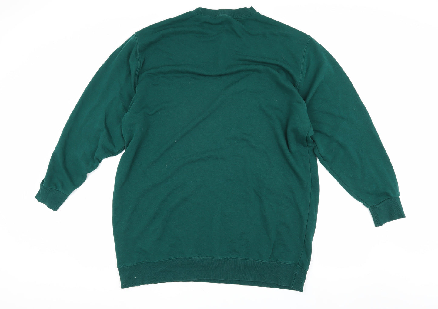 H&M Women’s Green Pullover Sweatshirt L