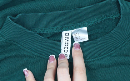 H&M Women’s Green Pullover Sweatshirt L