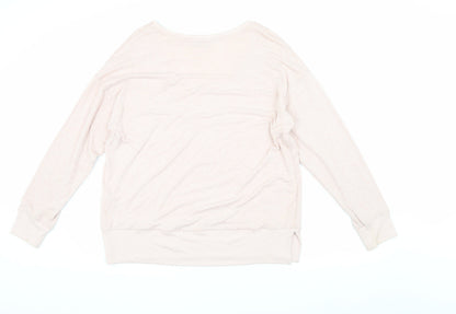 Womens UK Size 16 NEXT Pink Pullover Jumper