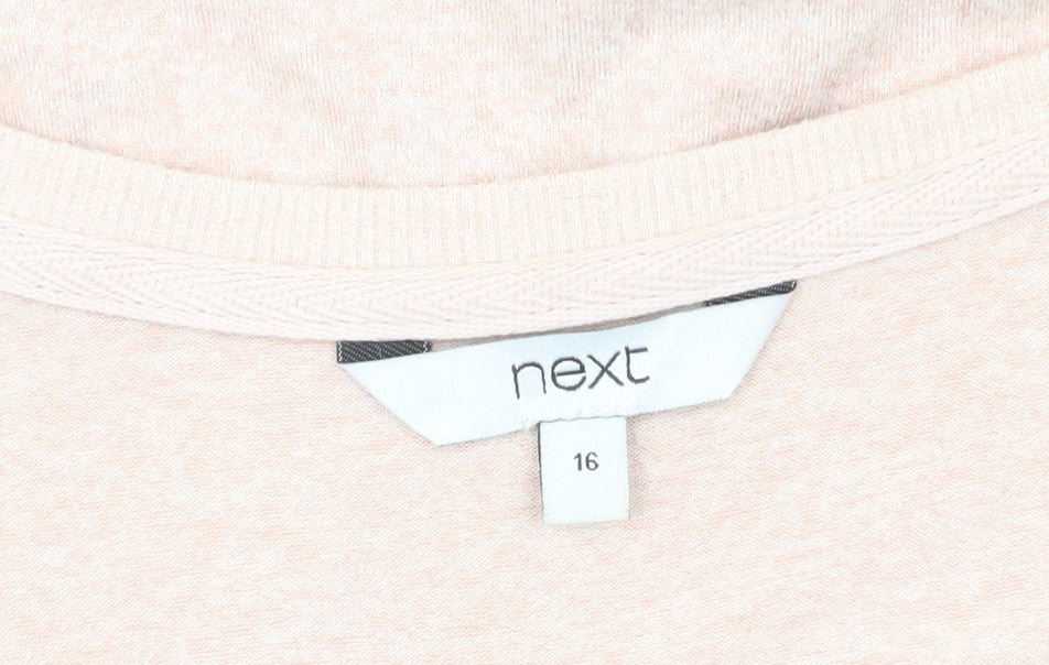 Womens UK Size 16 NEXT Pink Pullover Jumper