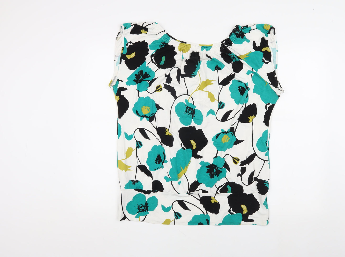 Womens UK Size 18 Marks and Spencer Multicoloured Basic Blouse