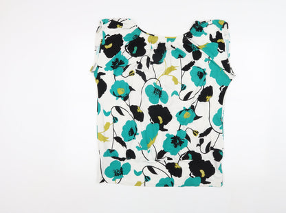 Womens UK Size 18 Marks and Spencer Multicoloured Basic Blouse
