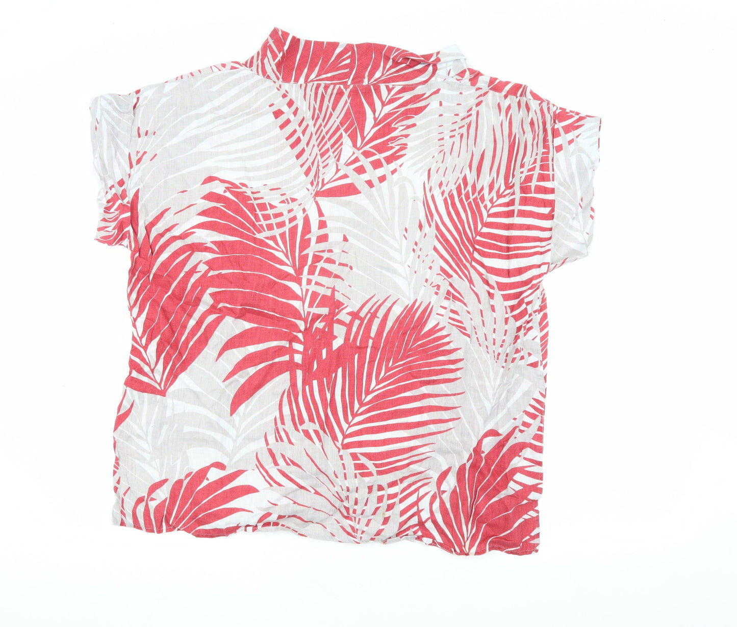 Womens UK Size XS EAST Multicoloured Basic T-Shirt
