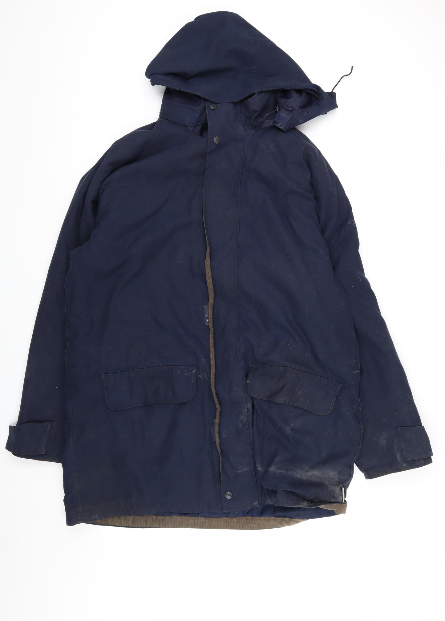 Mens UK Size L Regatta Blue Parka Coat
