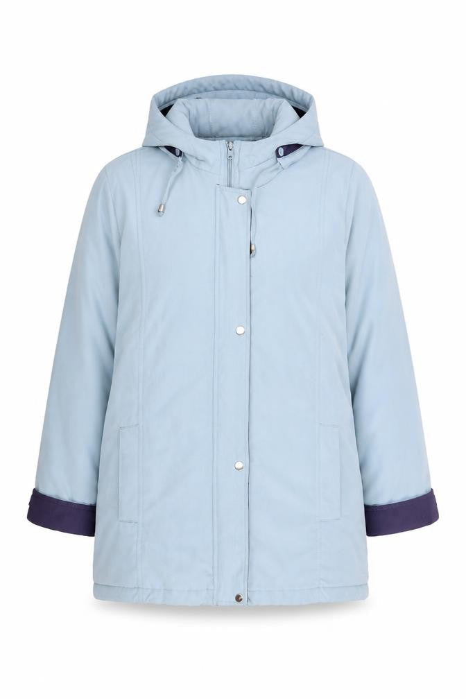 Womens UK Size 16 Sarah Hamilton Blue Parka Coat