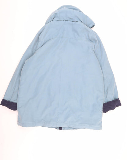 Womens UK Size 16 Sarah Hamilton Blue Parka Coat