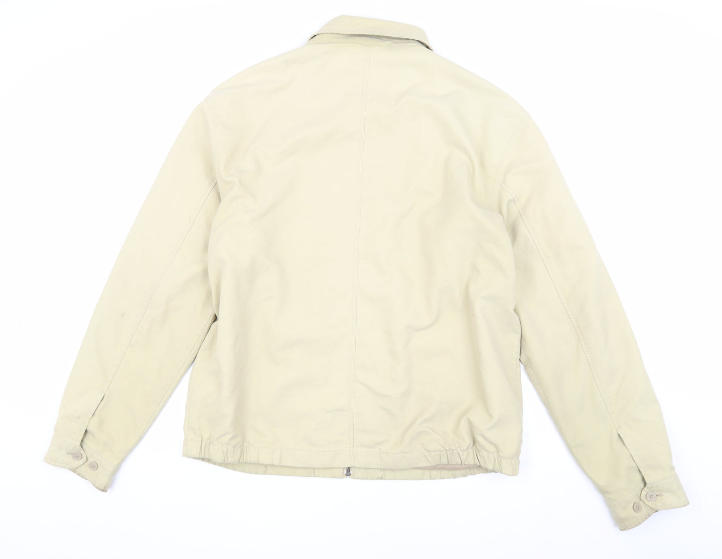 Mens UK Size L Marks and Spencer Beige Basic Jacket
