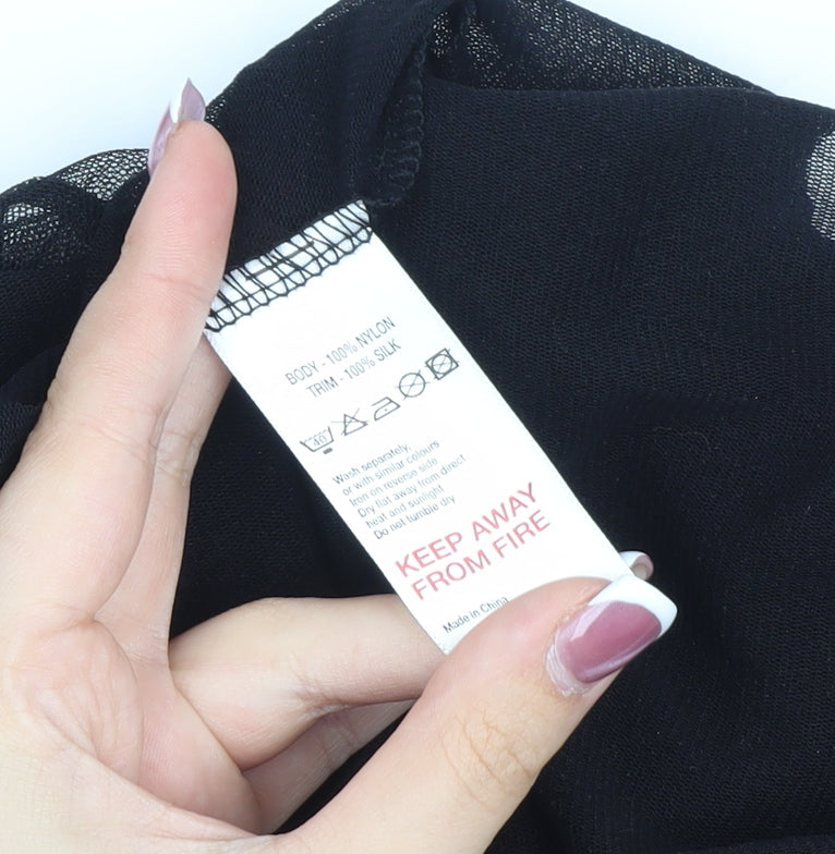 Monsoon Black Sleeveless Women's Dress UK Size 10