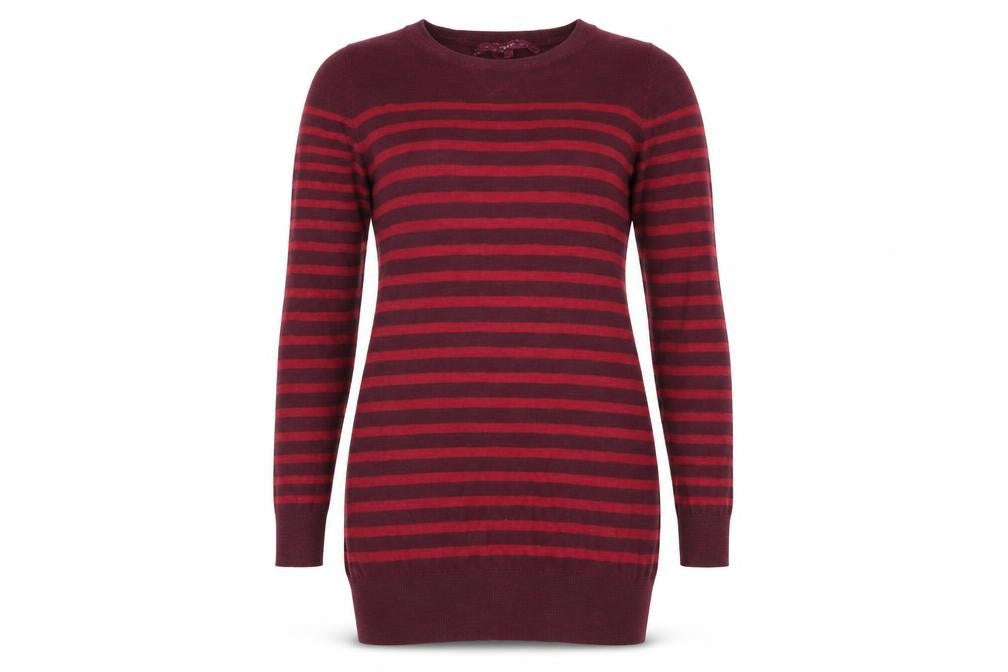 Womens UK Size 10 NEXT Red Pullover Jumper