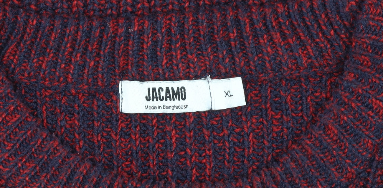 Jacamo Men’s Multicoloured XL Chunky Knit Jumper