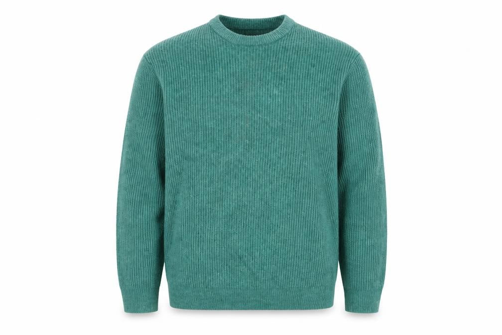 Mens UK Size XL Marks and Spencer Green Pullover Jumper
