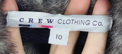 Crew Clothing Co. Women's Blue Cardigan Size 10