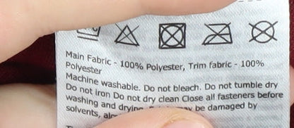 Regatta Women's Red Pullover Sweatshirt, Size 14, 1/2 Zip