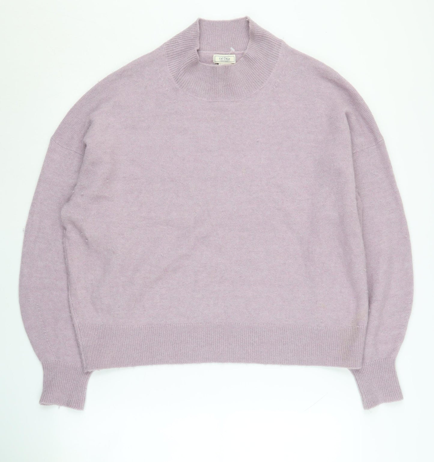 Womens UK Size 16 Fat Face Purple Pullover Jumper