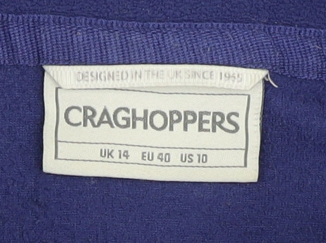 Craghoppers Women's Blue Pullover Sweater, Size 14