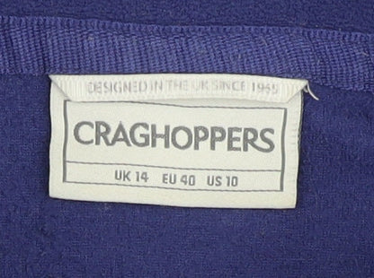 Craghoppers Women's Blue Pullover Sweater, Size 14