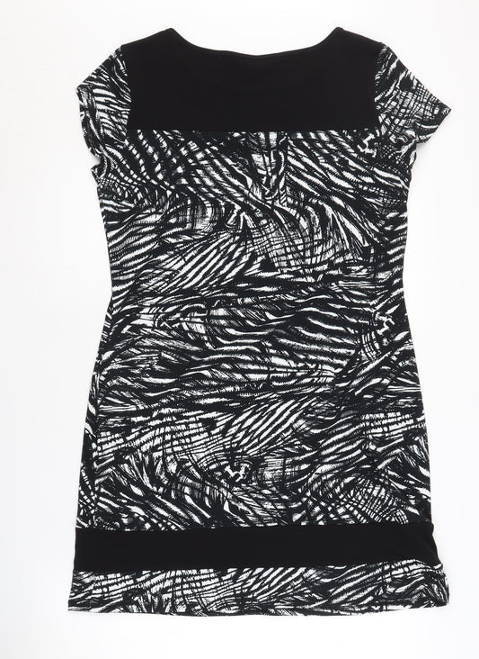 Debenhams Women's Black Sheath Dress Size 14