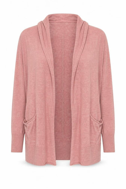 Womens UK Size 12 Fat Face Pink Cardigan Jumper