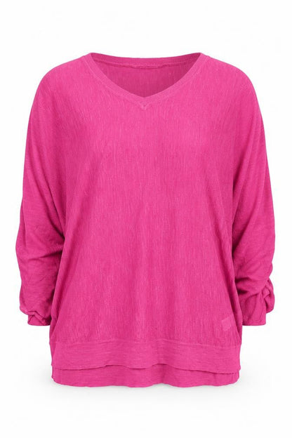 Womens UK Size L Monsoon Pink Pullover Jumper