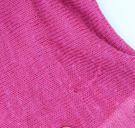 Womens UK Size L Monsoon Pink Pullover Jumper