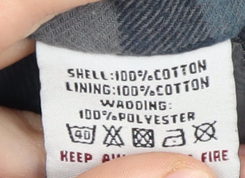 White Stuff Men's Grey Puffer Waistcoat Size L