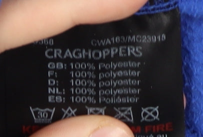 Craghoppers Women's Blue Fleece Sweatshirt UK 12