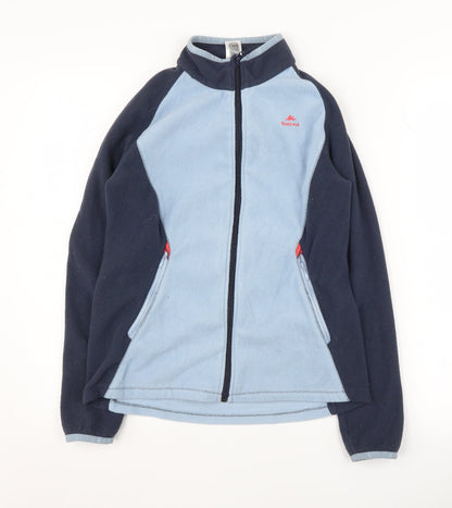 Quechua Girls' Blue Fleece Jacket 12-13 Years
