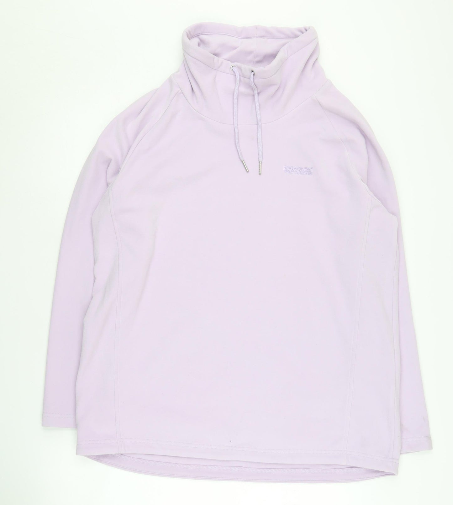 Regatta Women's Purple Hoodie Size 14 with Logo