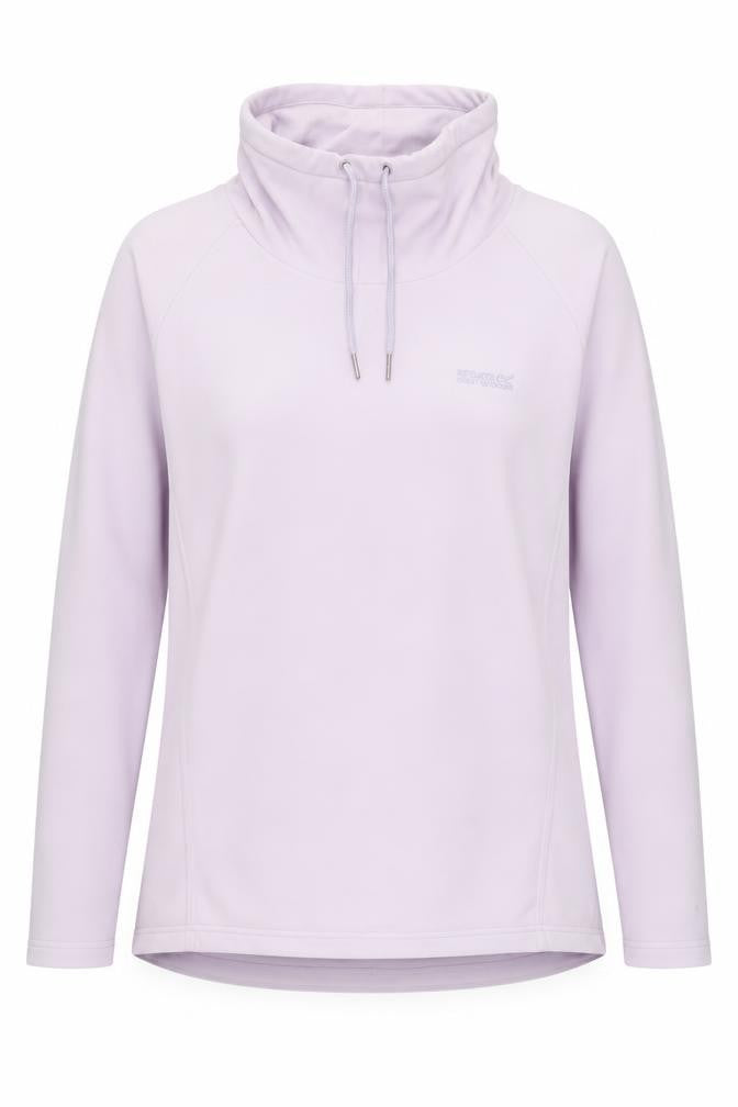 Womens UK Size 14 Regatta Purple 1/4 Zip Hoodie