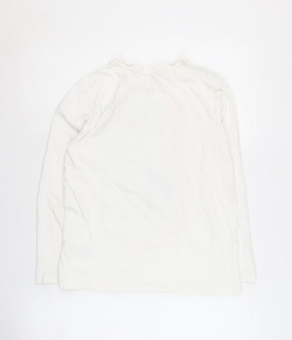 Primark Boys White Lakers Long Sleeve T-Shirt Size 158