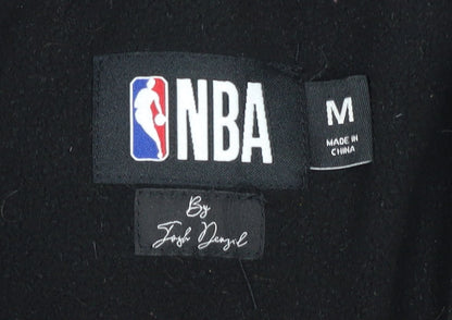 Mens UK Size M NBA Black Puffer Jacket