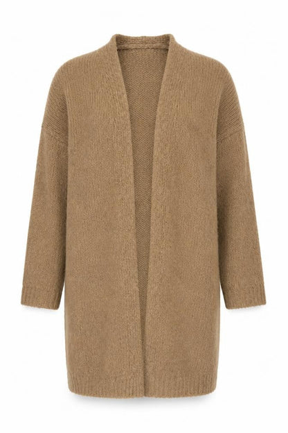 Womens UK Size L Vanessa Alexandra Brown Cardigan Jumper