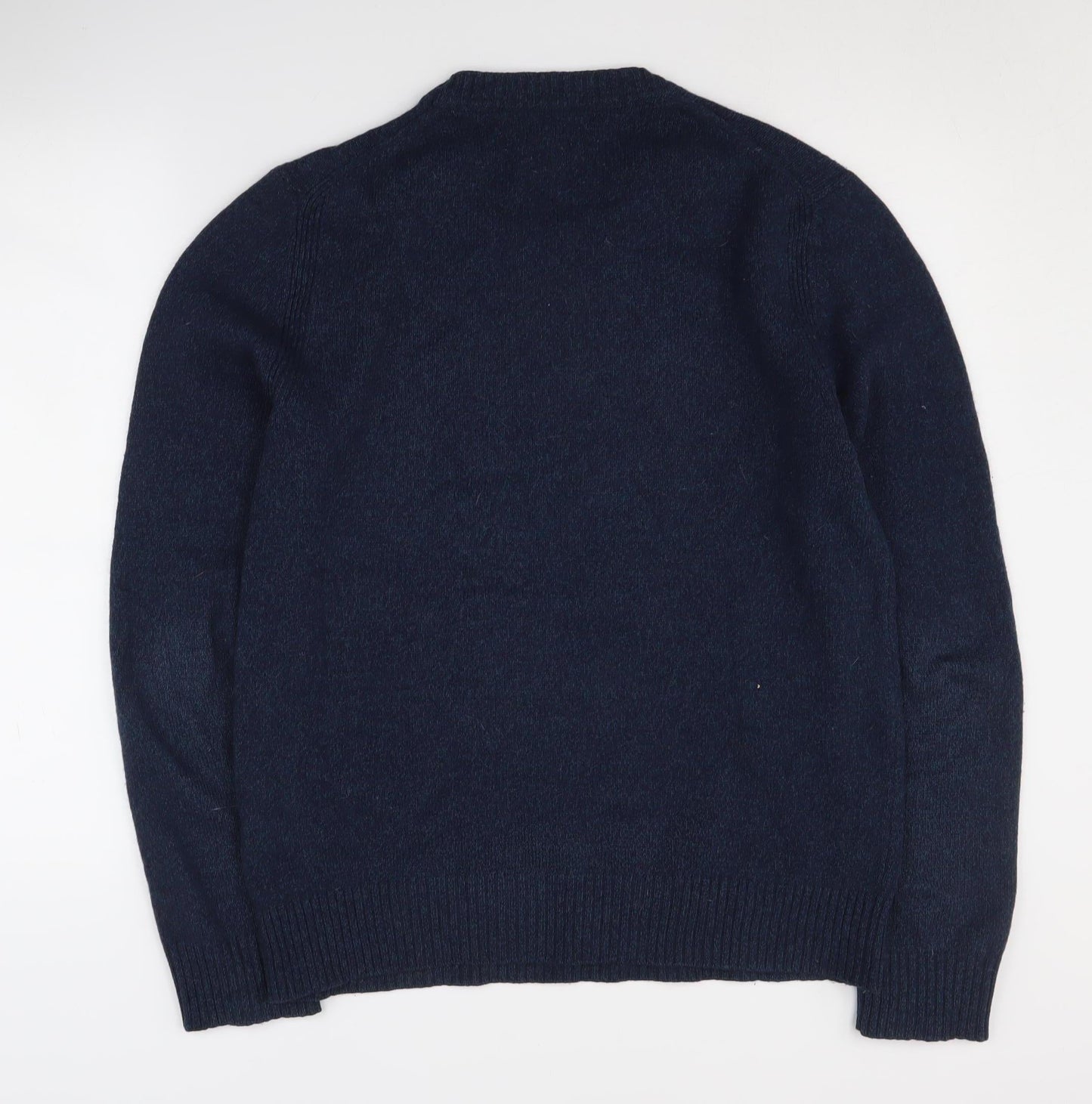 Banana Republic Men's Blue Wool Pullover Jumper M