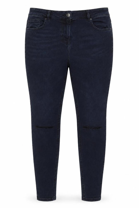 Womens UK Size 14L NEXT Regular Fit Skinny Blue Jeans
