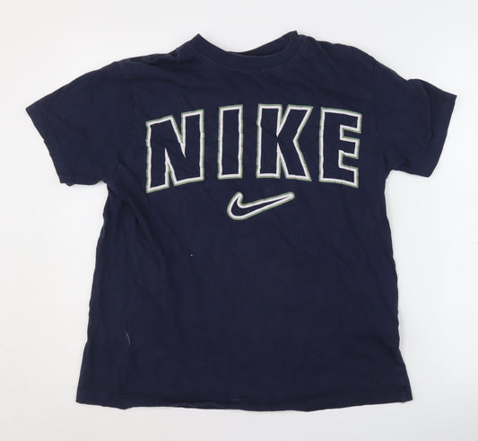 Nike Men's Blue Short Sleeve T-Shirt Size S Solid